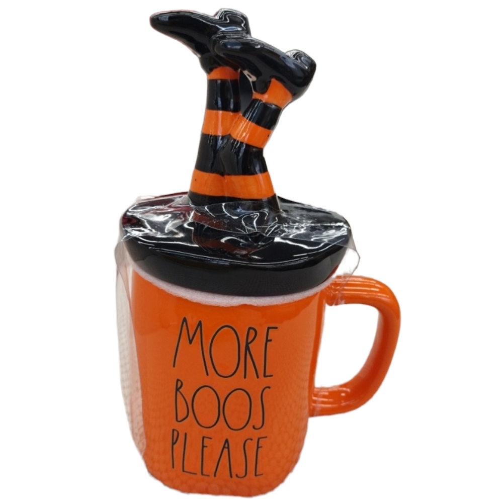 RAE DUMM MORE BOOS PLEASE WITH WITCH LEGS LID